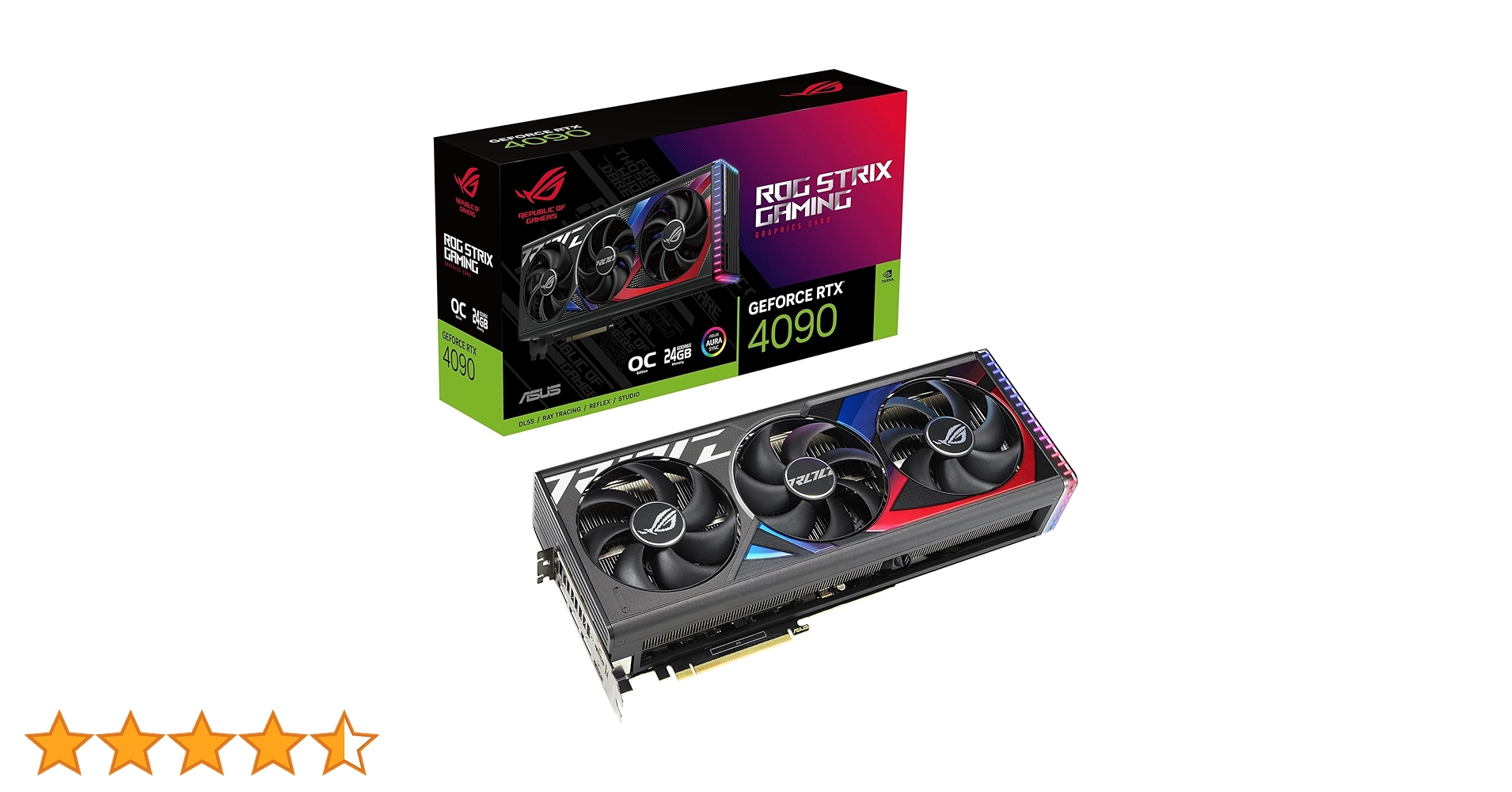 Amazon | ASUS ROG Strix GeForce RTX® 4090 OCエディション Amazon | ASUS ROG Strix GeForce RTX® 4090 OCエディション